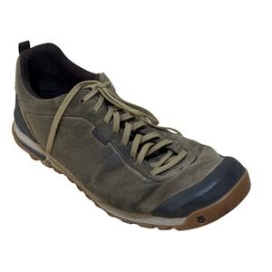 Oboz Men Shoes Brown 13 Wide Bozeman Low Top Hiking Suede Sneakers Gorpcore